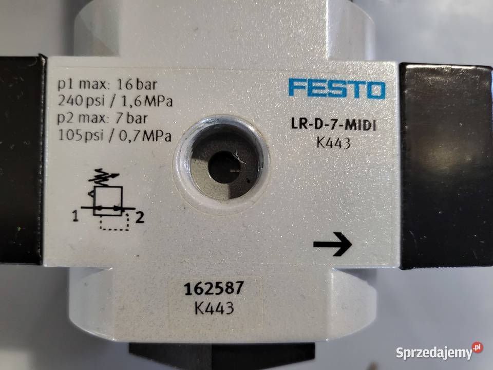 Regulator ciśnienia Festo LR34D7MIDI 162587 małopolskie