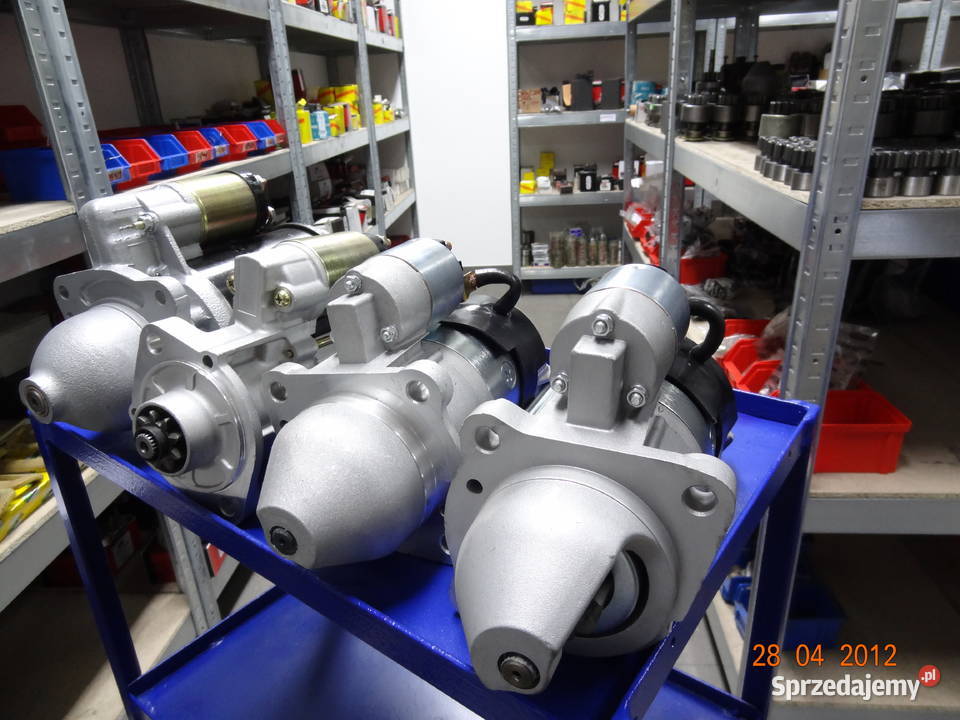 Rozrusznik John deere case atlas alternator Myślibórz sprzedam