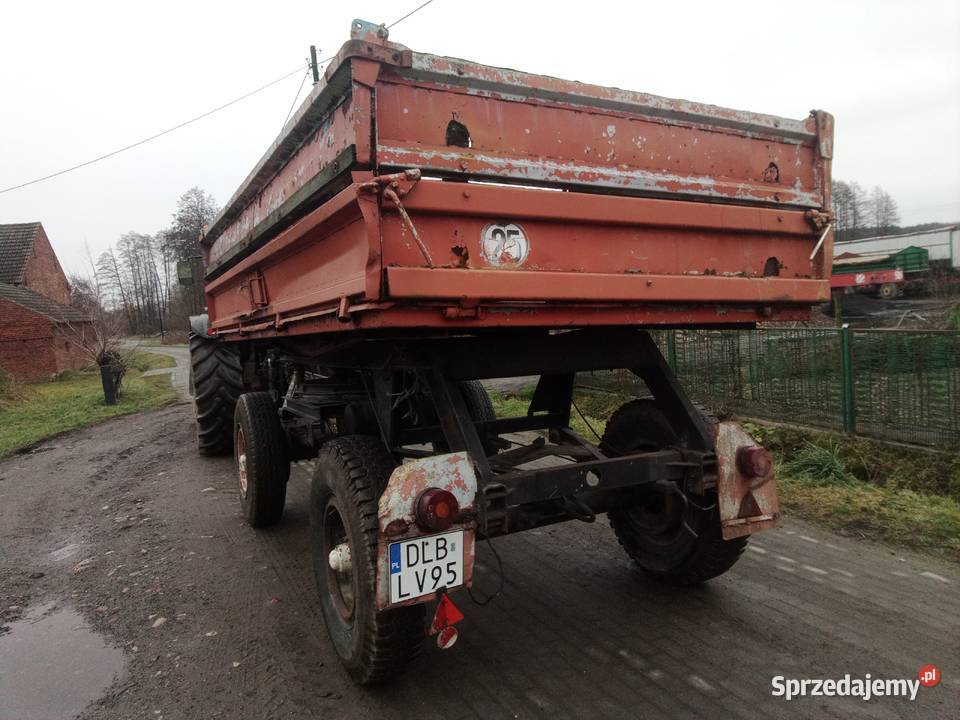 Przyczepa Niemka wywrotka thk IFA hw 6011 lubuskie Bytom Odrzański sprzedam