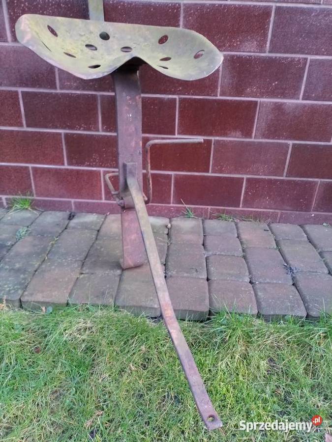 Mega Oldschoolowy Metalowy Taboret Loft Konin sprzedam