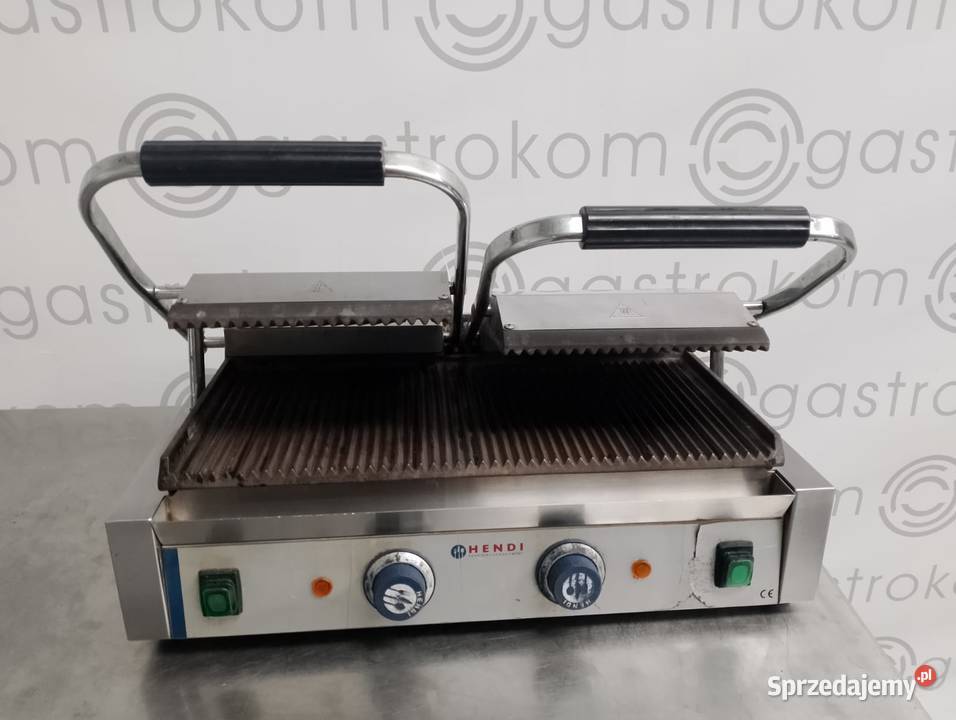 GRILL KONTAKTOWY PODWÓJNY HENDI RYFLOWANY Wrocław