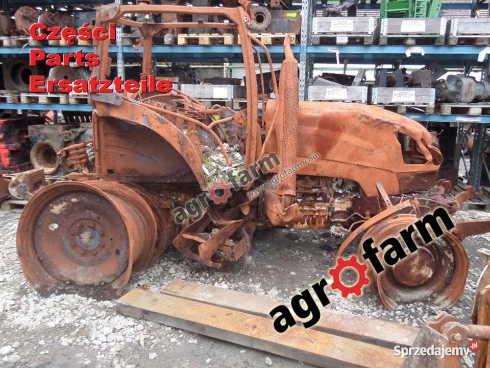 Holland T6070 części skrzynia biegów silnik Byków