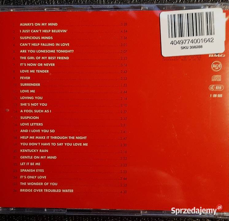 Znakomity Album CD ELVIS PRESLEY Always On My Warszawa