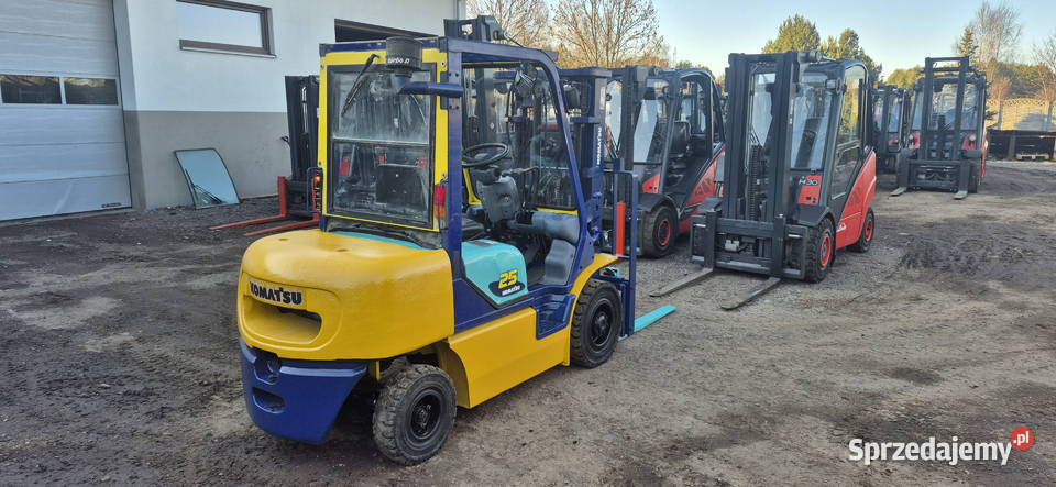 Wózek Widłowy KOMATSU FD25T Diesel Triplex 430 m mazowieckie Małkinia Górna