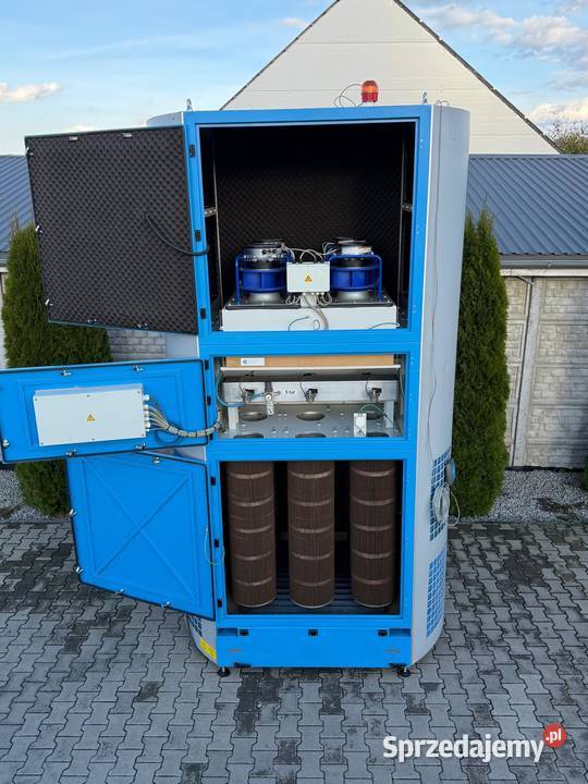 Odciąg dymu z hali wieża wentylacyjna Zdziechowice