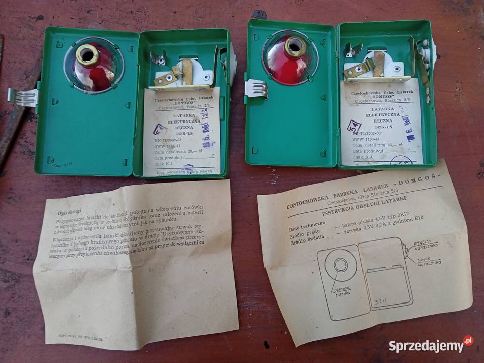 Latarka sygnalizacyjna PRL Stalowa Wola