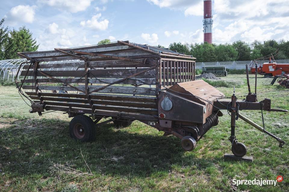 Wyprzedaż gospodarstwa przyczepa zbierająca do Mosina