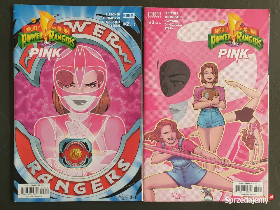 Power Rangers kolekcja 18 komiksów USA