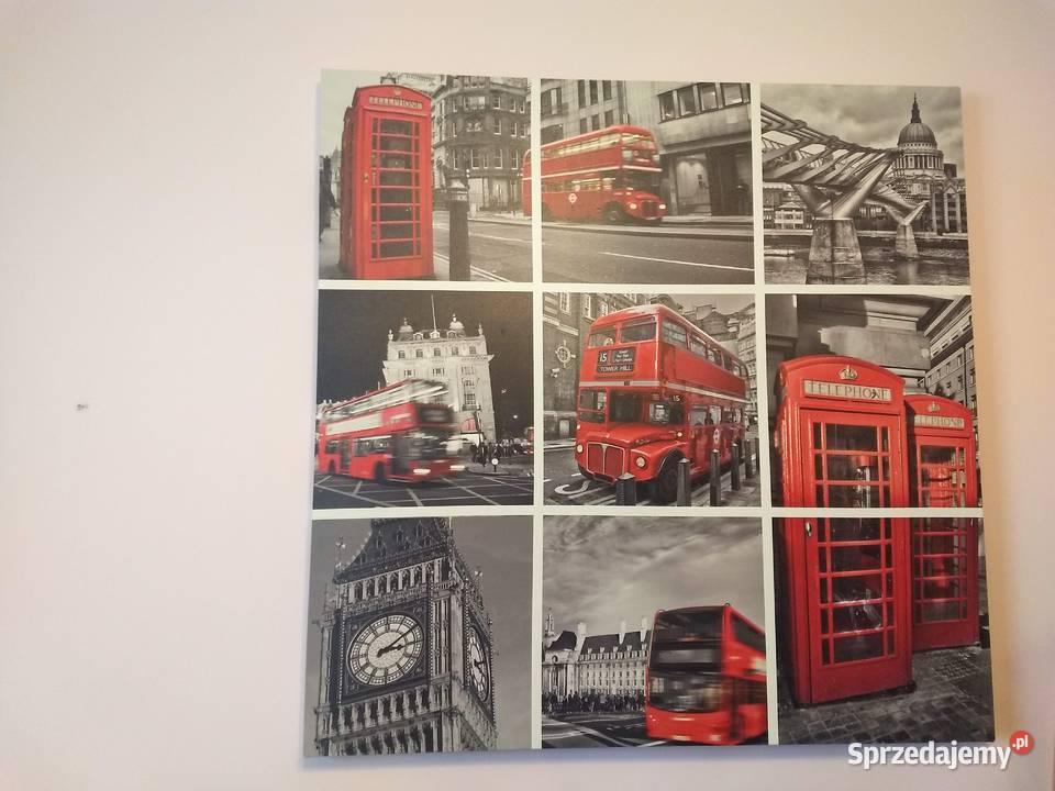 Obraz LONDYN firanki narzuta sprzedam