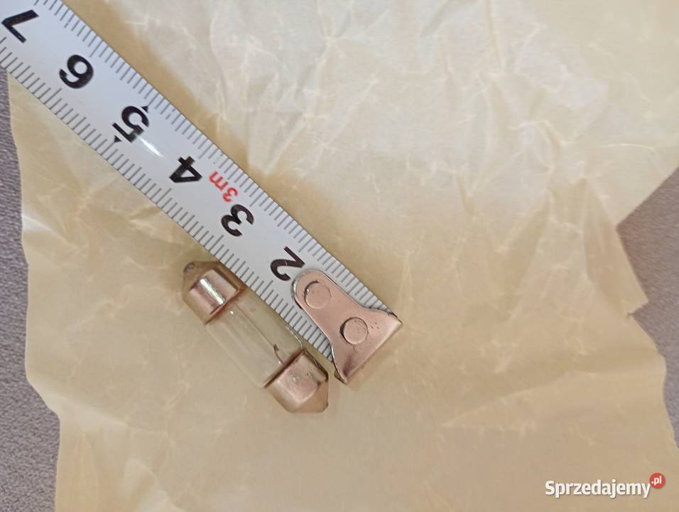 C5W 12V GK biała żarówka nowe 9 komplet