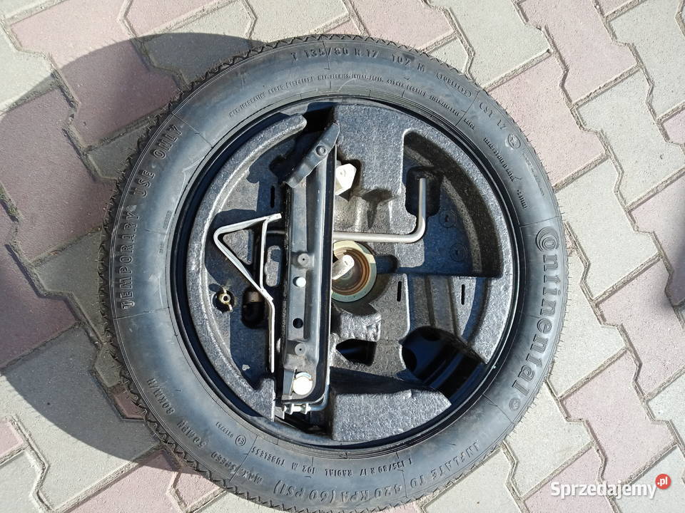 BMW 5 E60 E61 koło dojazdowe wkład w koło dolnośląskie Świebodzice