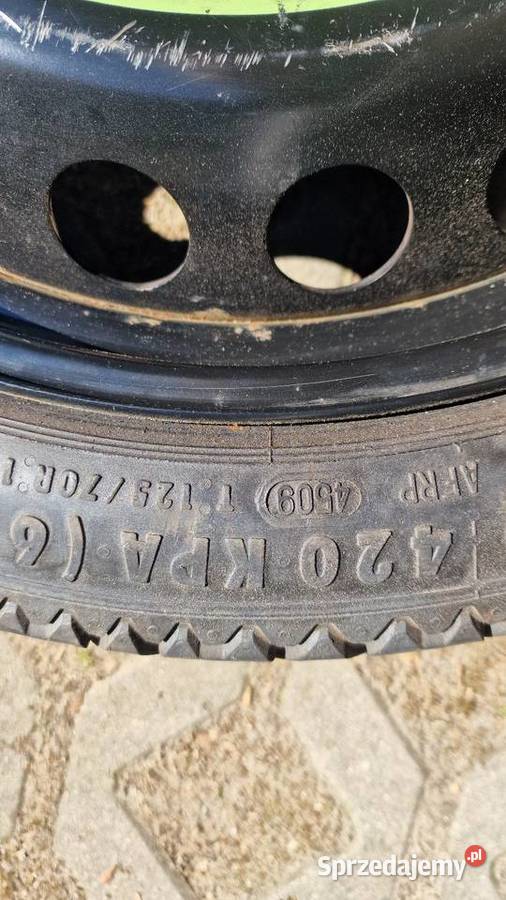 Koło dojazdowe R19 Audi Bralin