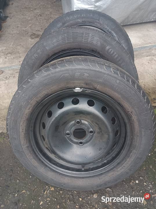 Opony z felgami Fiat Grande PuntoEvo Średnica 15" śląskie Częstochowa