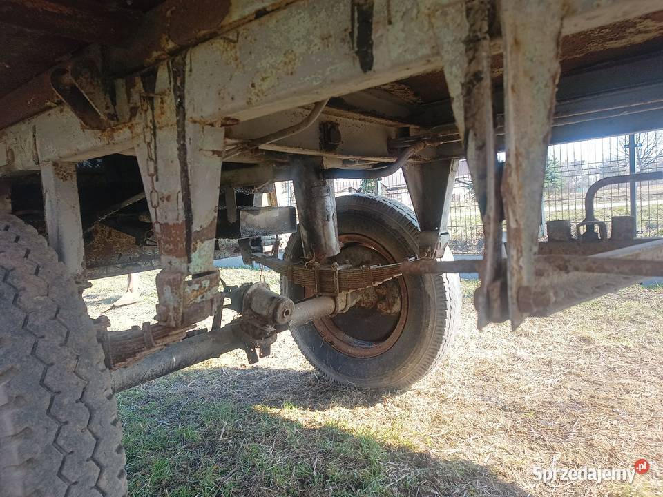 Przyczepa rolnicza dwuosiowa wywrotka Łubnice