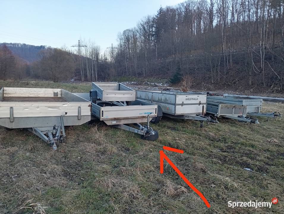 Przyczepa przyczepka laweta pod minikoparkę Jelenia Góra