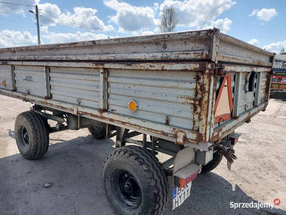 Przyczepa rolnicza D732 40 T Opoczno sprzedam