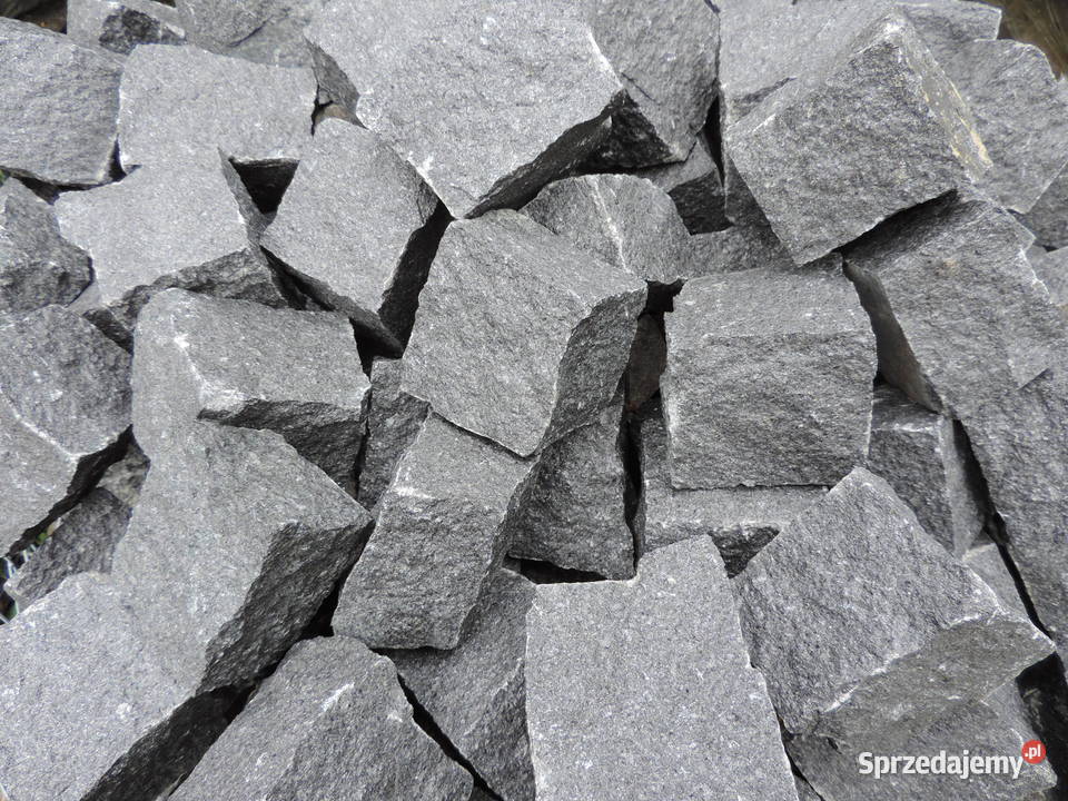 Kostka granitowa czarna Szwed granit czarny sprzedam