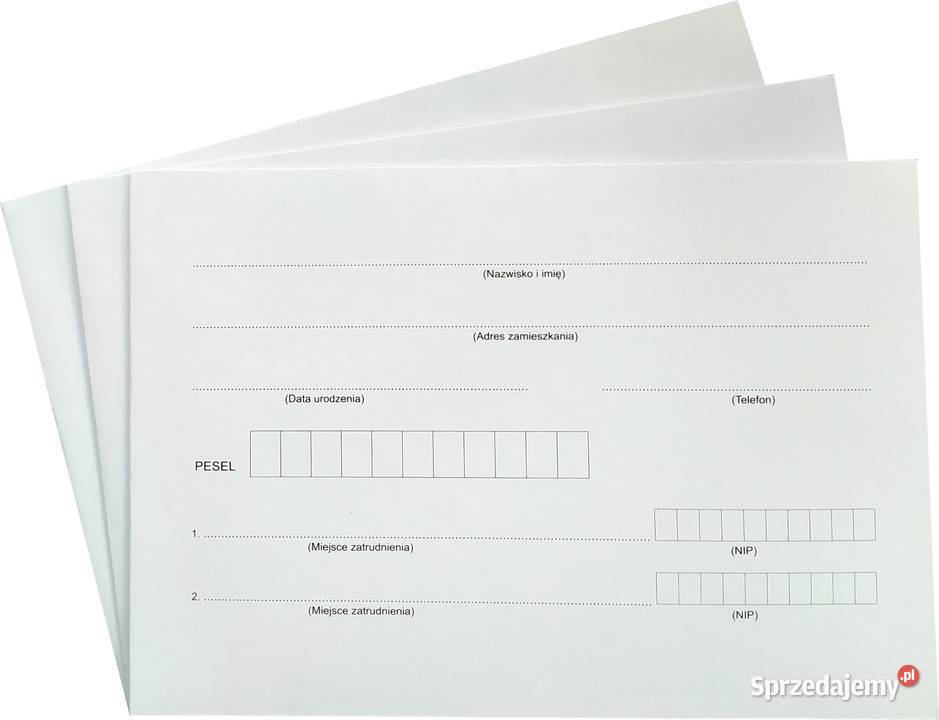 Koperty do historii choroby 10 TRWAŁE kujawsko-pomorskie Włocławek