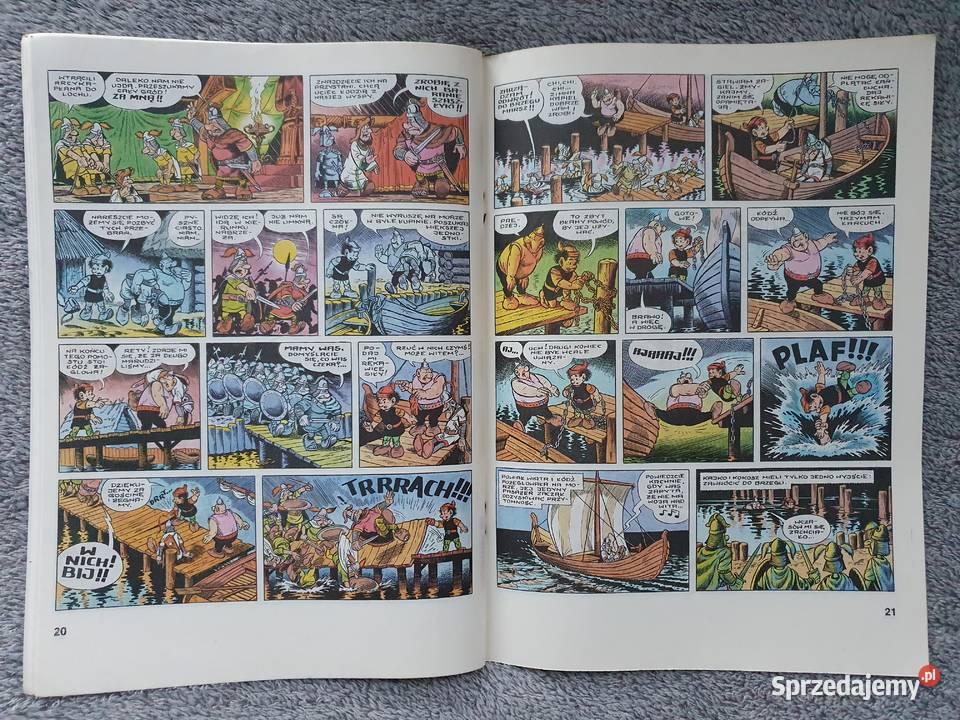 Kajko i Kokosz Na Wczasach wydawnictwo Muza 1990