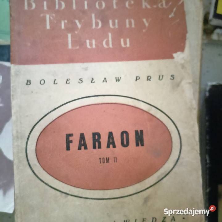 Faraon Prusa książki wysyłka Trójmiasto miękka