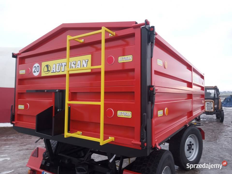 Przyczepa wywrotka Osięciny sprzedam