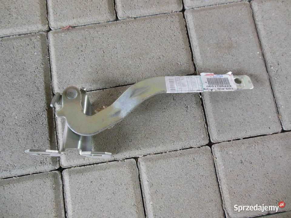 ZAWIAS MASKI POKRYWY LEWY FIAT PANDA 51705423 śląskie sprzedam