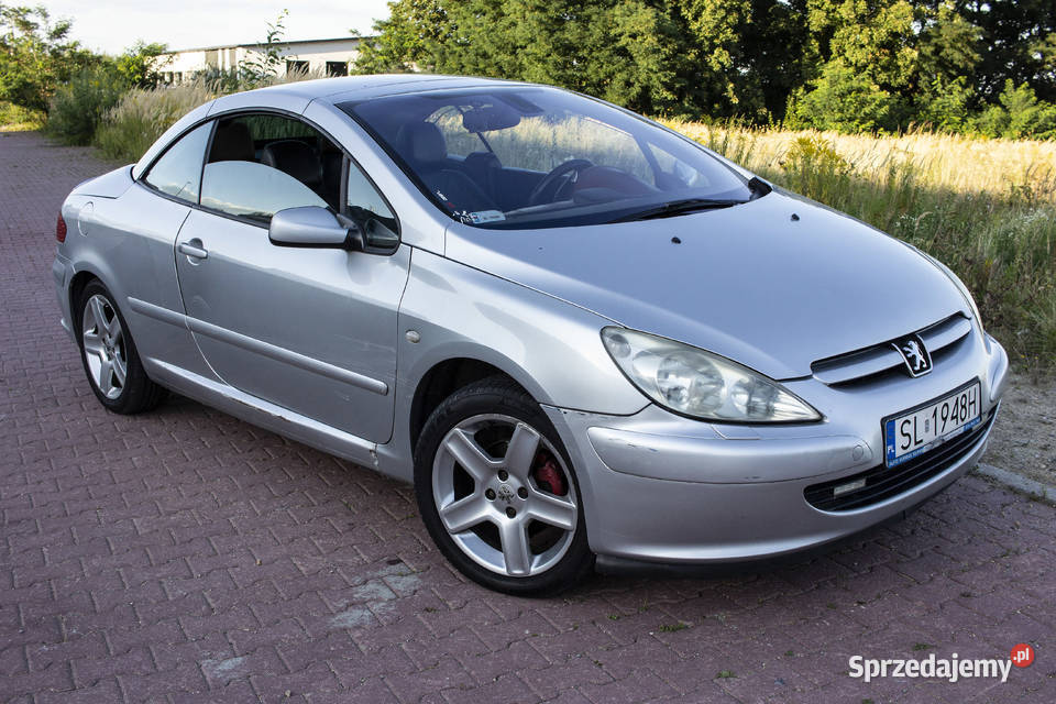 Peugeot 307CC 20 Gaz Benzyna srebrny Wieliczka sprzedam