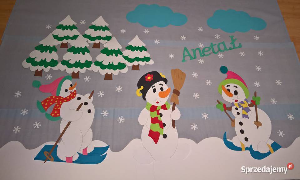 Dekoracja zimowe z brystolu 504 102 444 Garwolin