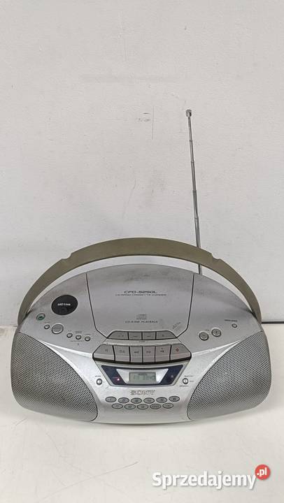 SONY CFDS250L radiomagnetofon przenośny wielkopolskie Poznań sprzedam