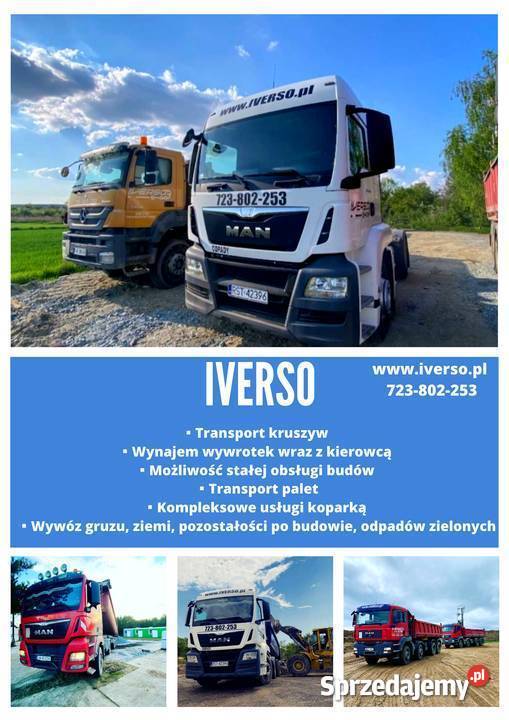 Piasek kopany piasek rzeczny pospółka piach Wrocław