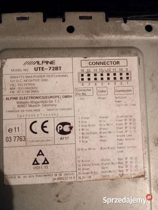 Radia samochodowe kolekcja mazowieckie Seroczyn sprzedam