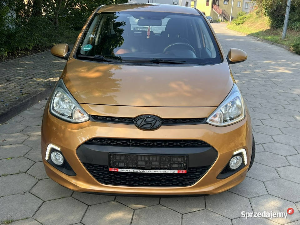 Hyundai i10 Hyundai i10 10 Benzyna 2015 II 2013 złoty Gostyń
