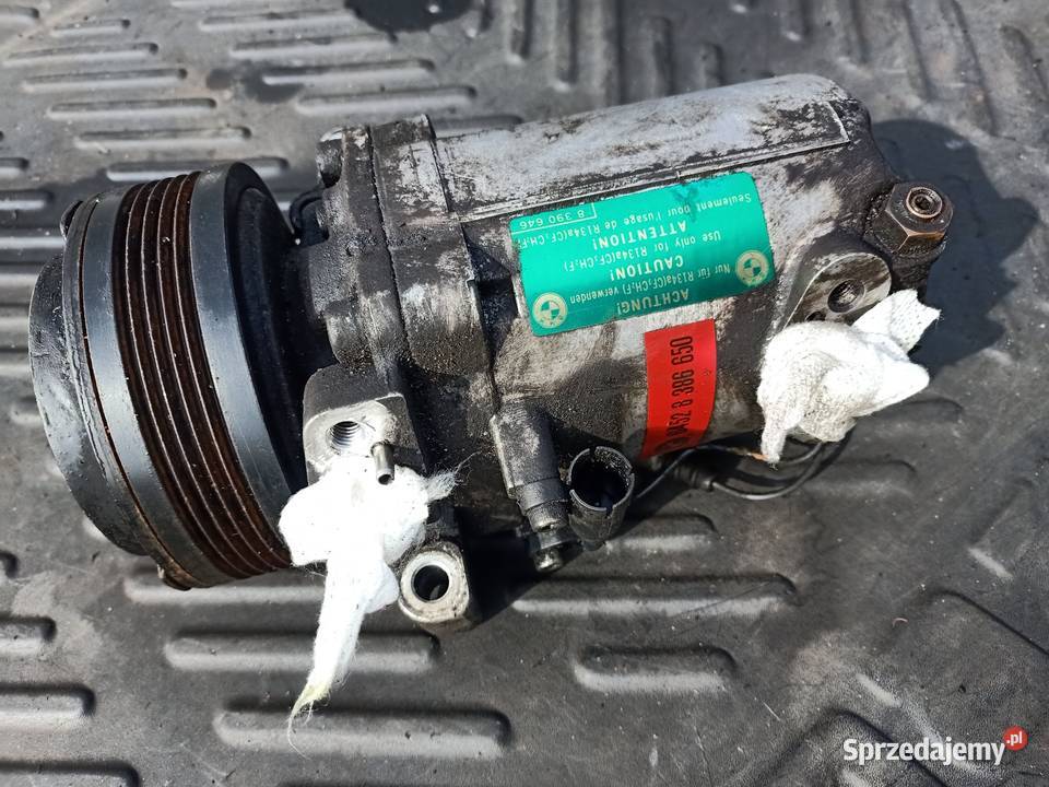 Sprężarka klimatyzacji BMW E46 64528386650 zachodniopomorskie Szczecin sprzedam