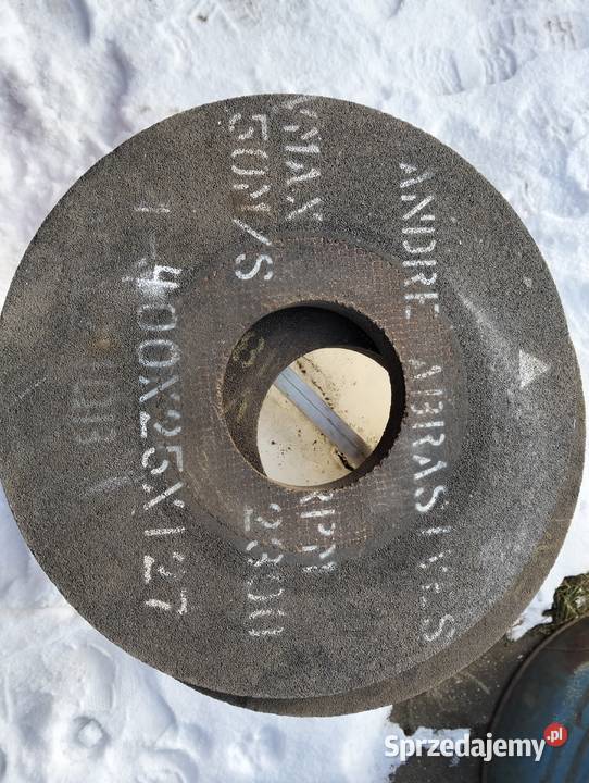 TARCZA SZLIFIESKA 410X25X27MM Łódź sprzedam