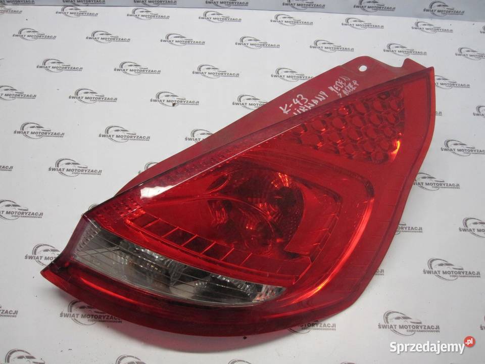 FORD FIESTA MK7 VII 09r lampa prawa tył świętokrzyskie