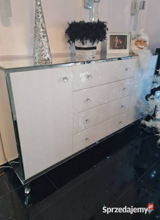Komoda Lustrzana Meble Glamour Komoda z Cichym Kępno sprzedam