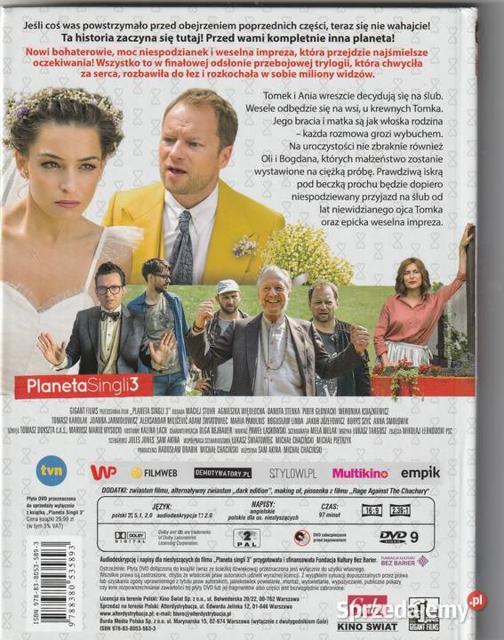 Planeta Singli 3 Danuta Stenka Maciej Stuhr mazowieckie Pruszków sprzedam