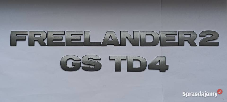Napis Land Rover Freelander 2 0611r Lipno sprzedam
