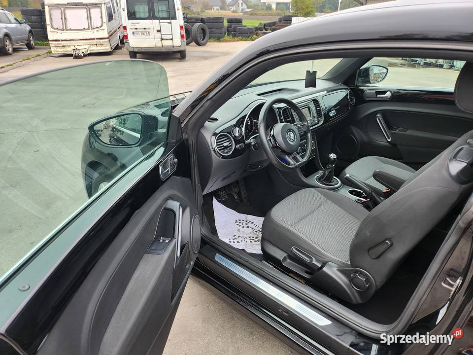 VW Beetle 20 tdi Design 140 Syberdach Czarny Ostrów Wielkopolski