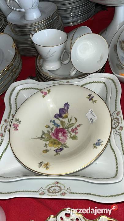 Paterka na stopie Rosenthal Germany Syg z 1950 r Porcelana i szkło Gdańsk