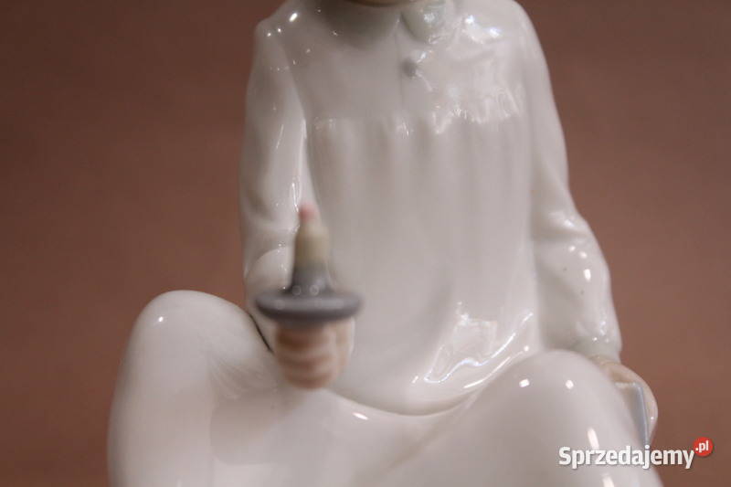 Figurka chłopiec ze świecą Zaphir Szczecin