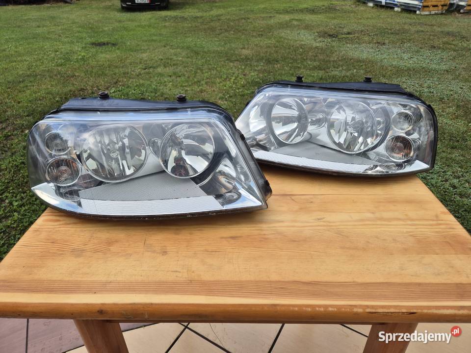 VW Sharan Lampy Reflektory Przednie Przód Lampy przednie Ostrołęka