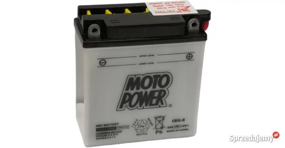 Akumulator motocyklowy MotoPower CB5LB YB5LB 12V Zakopane