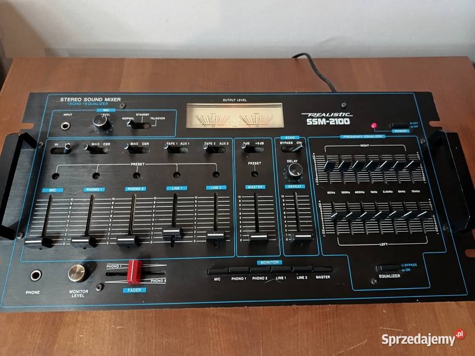 Mixer Audio REALISTIC SSM 2100 Gdynia