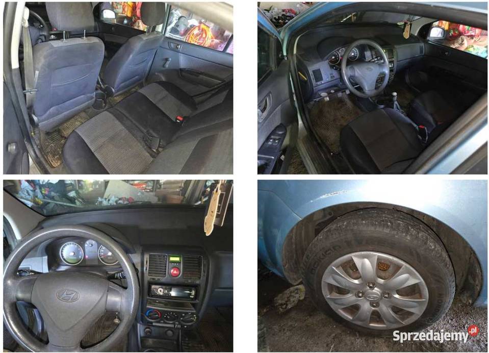 Syndyk sprzeda samochód Hyundai Getz 2007 r Getz Szczecin