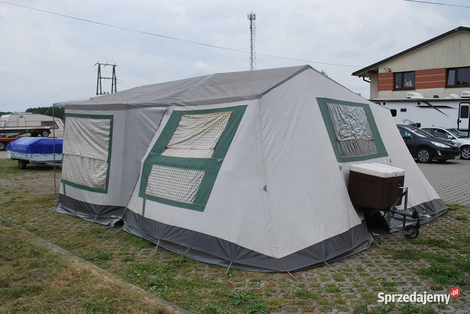 PRZYCZEPA KEMPINGOWA NAMIOTOWA WALKER 1991 Kempingowe Grzebowilk sprzedam