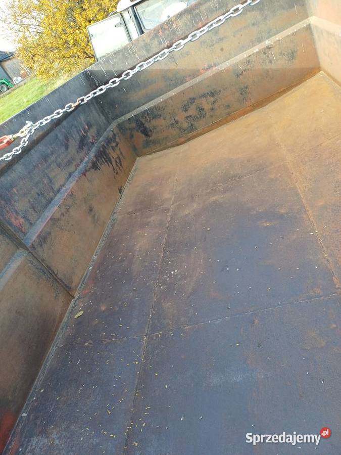 Przyczepa jednoosiowa nieuszkodzony Wytyczno