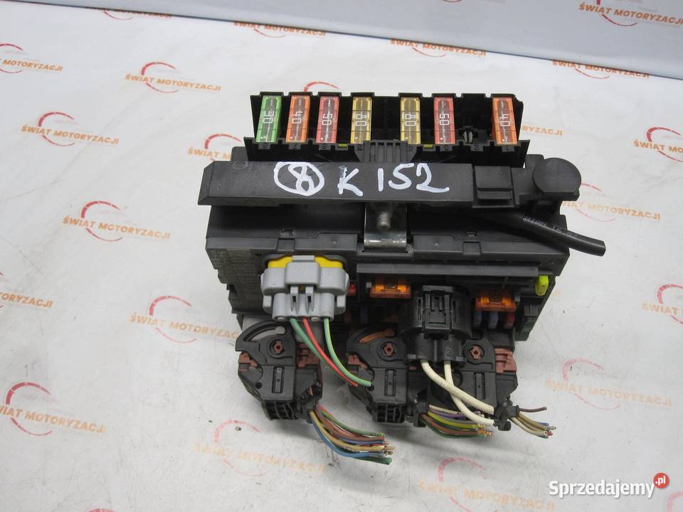 BERLINGO II 08r skrzynka bezpieczników osobowe Kielce