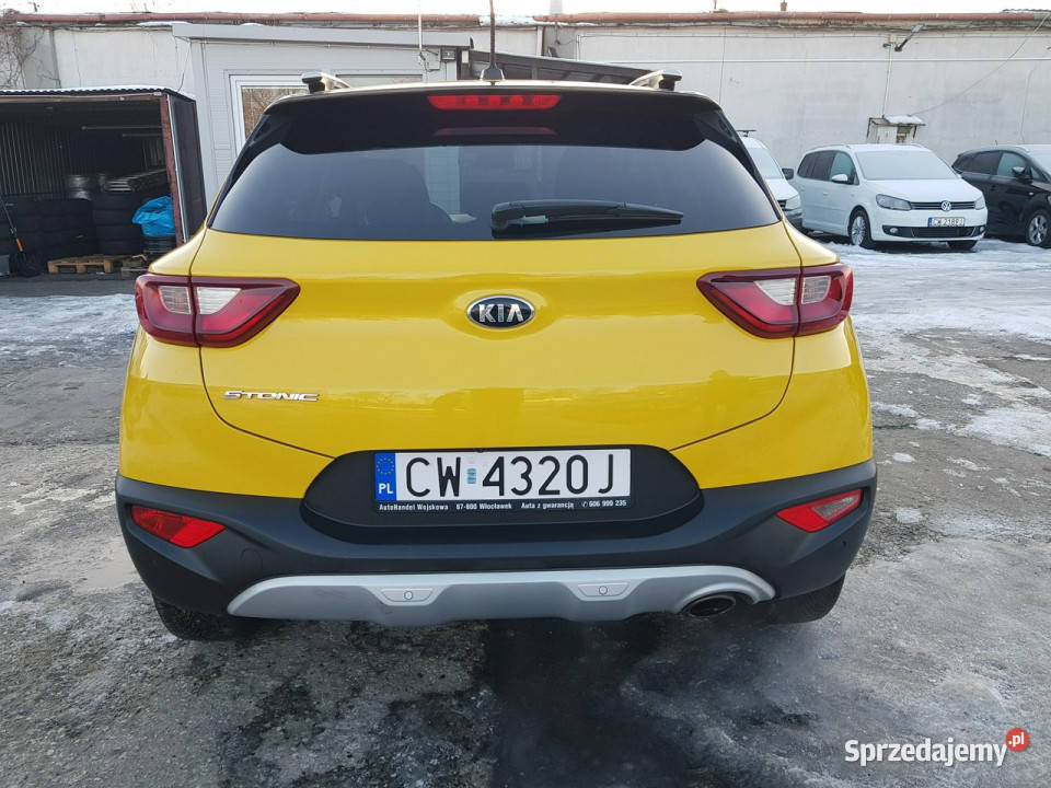 Kia Stonic 14 Benzyna Nawigacja Kamera asystent pasa ruchu Włocławek