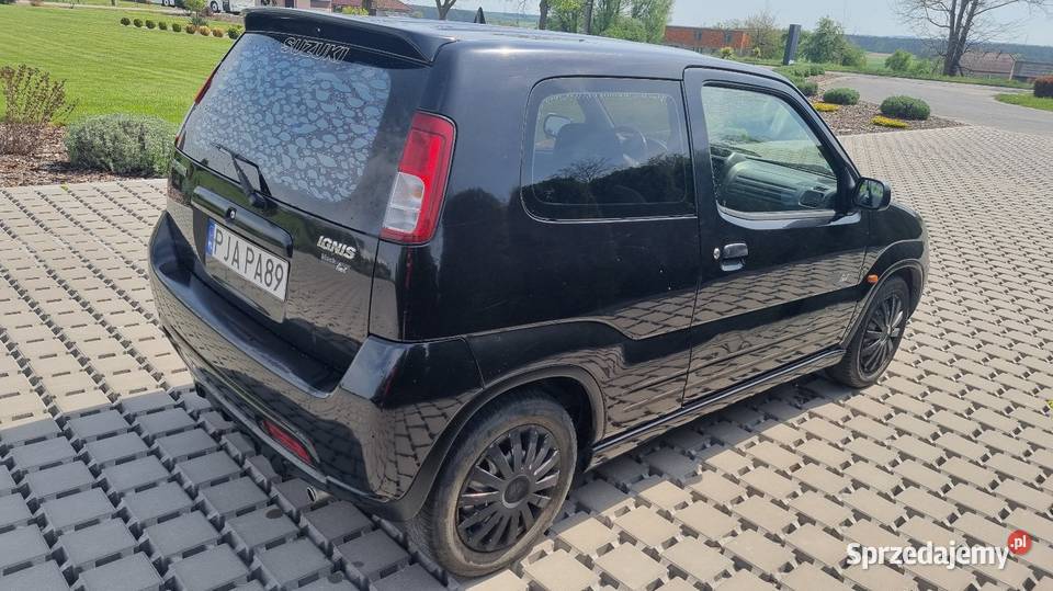 Suzuki Ignis 13 benzyna 2001r zero rdzy dlugie benzyna